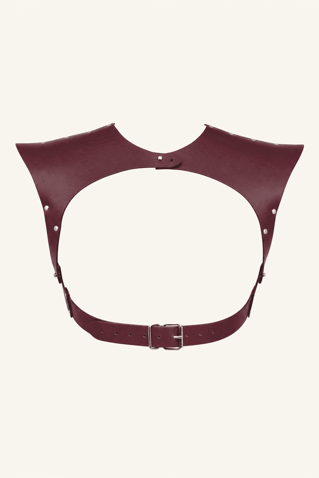 Epaulettes Cuir prune